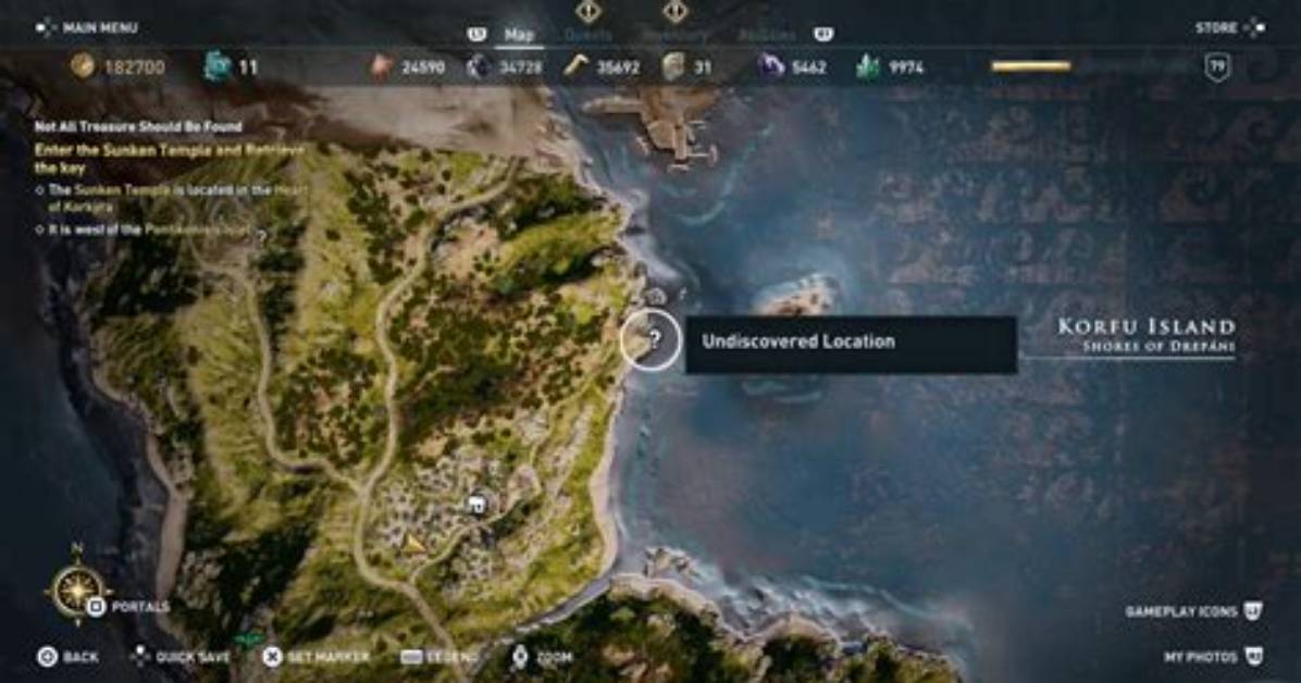 Not All Treasure Should Be Found, Assassin's Creed Odyssey Quest