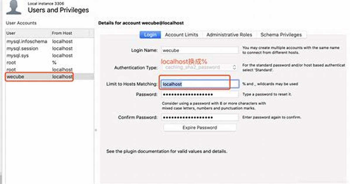 Not Allowed to Create User with Grant
