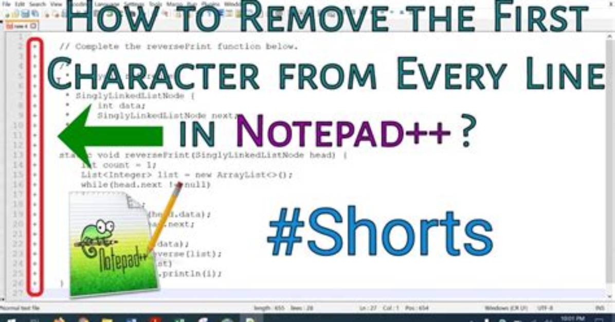 Notepad++ Add to Every Line