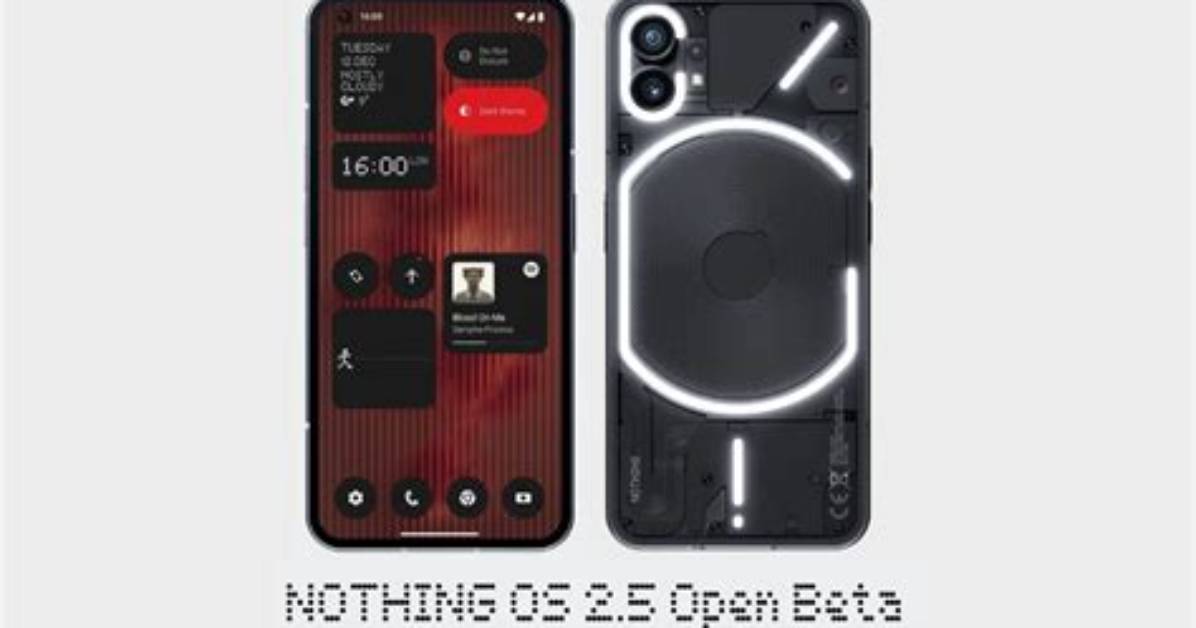 Nothing Os 2.5 Open Beta 1 with Android 14 Coming Soon to Phone (2)