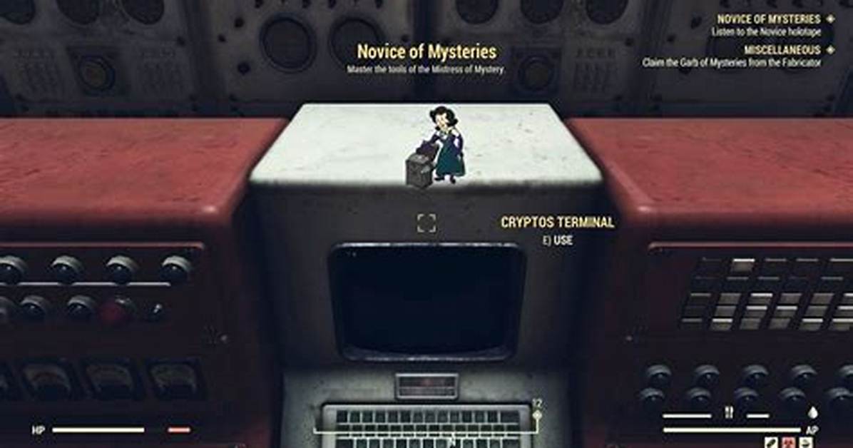 Novice of Mysteries, Fallout 76 Quest