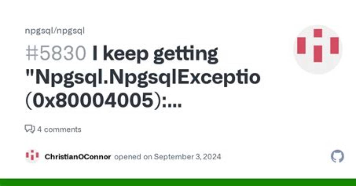 Npgsql Exception While Performing Ssl Handshake