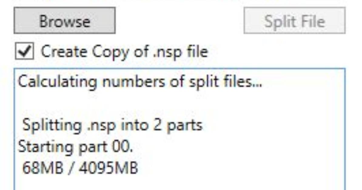 Nspsplitty Switch - Gamebrew
