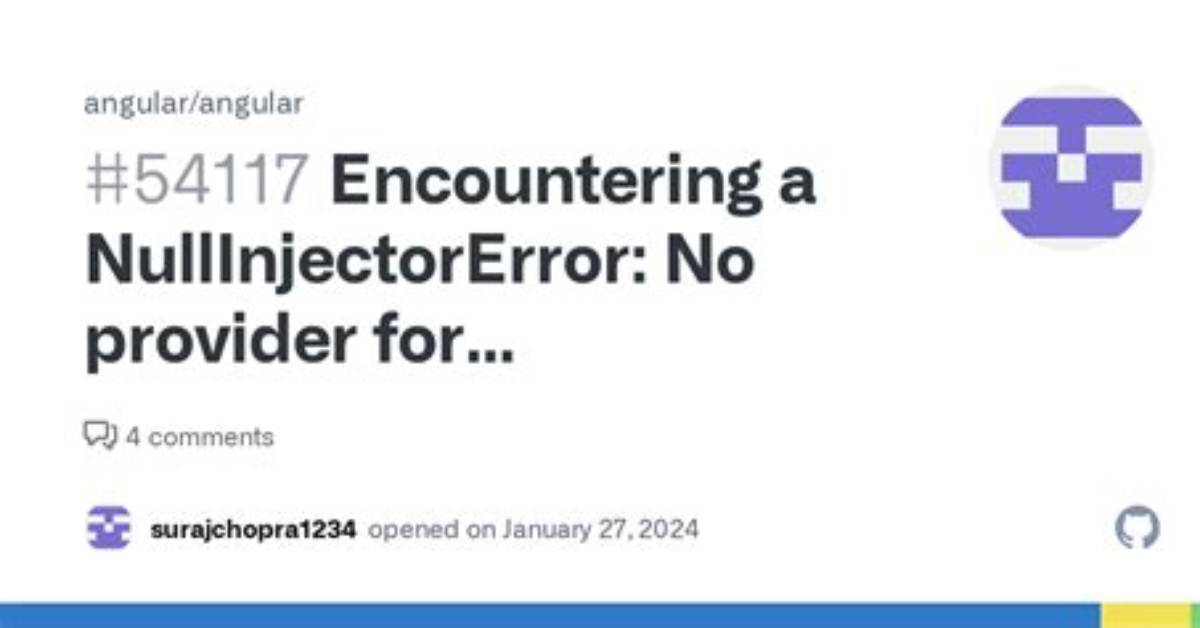 Nullinjectorerror: No Provider for Angularfirestore