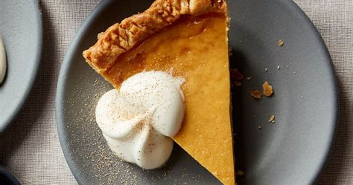 Nutmeg-Maple Cream Pie