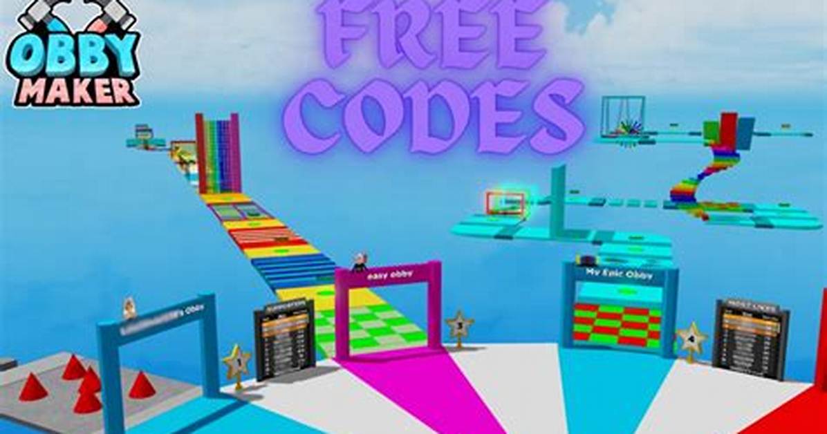Obby Maker Codes (February 2022)