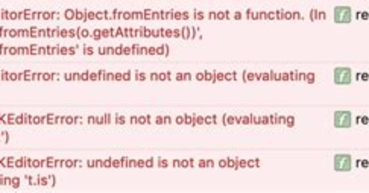 Object. fromEntries Is Not a Function Error When Using Chakra-Ui and Next. Js