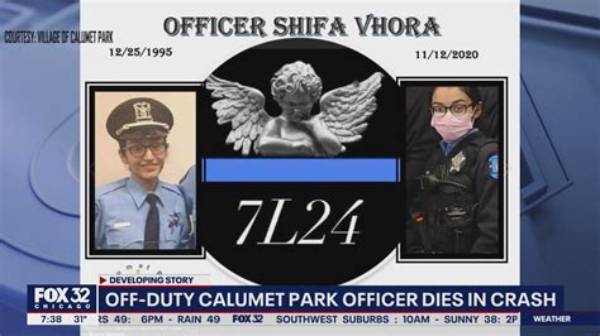 Off-Duty Calumet Park Police Officer Dies in Hazel Crest Crash
