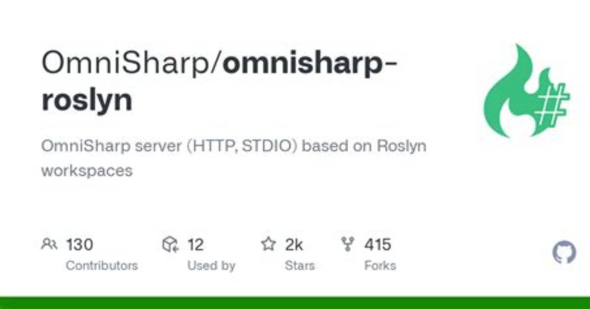 Omnisharp Server Is Not Running Windows 10
