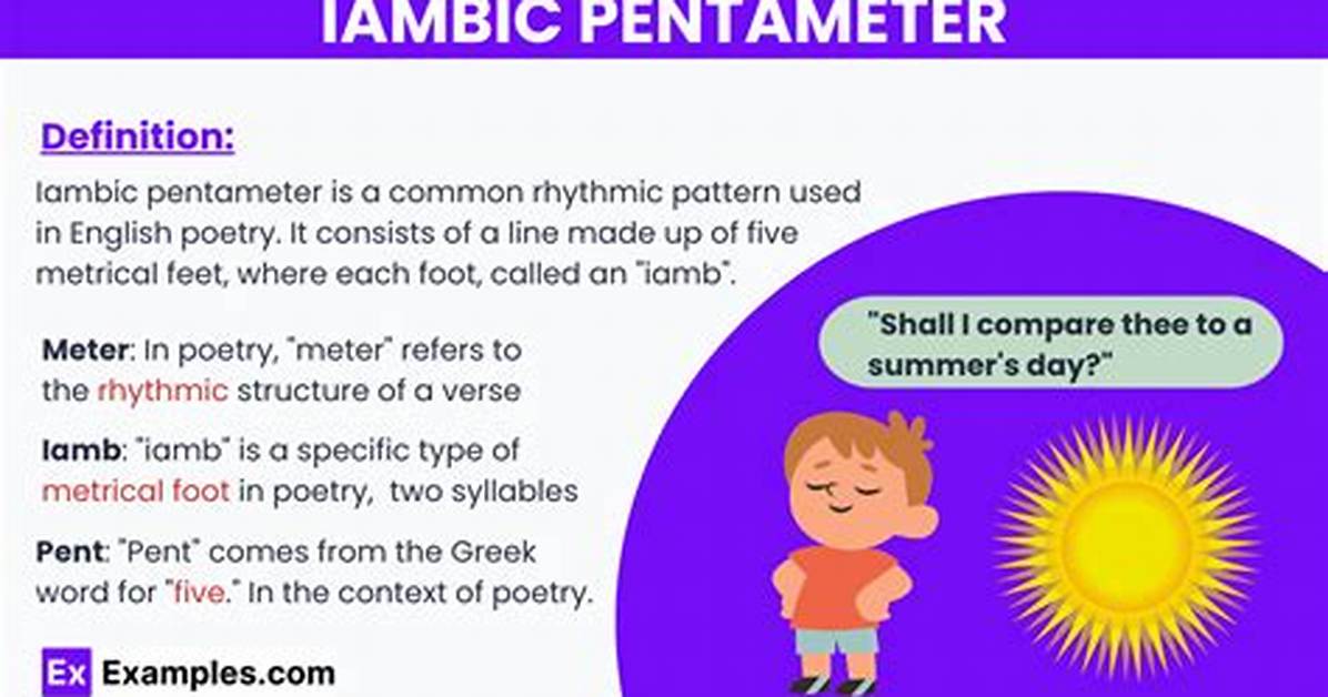 On His Blindness Iambic Pentameter?