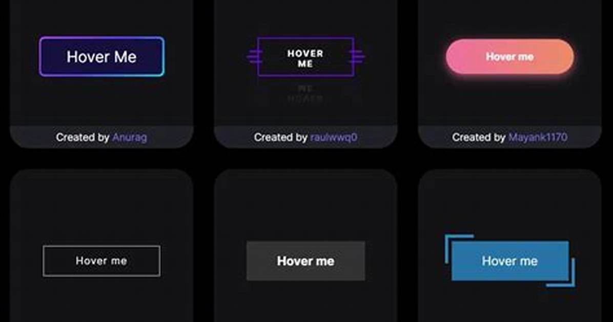 On Hover Animations Css?
