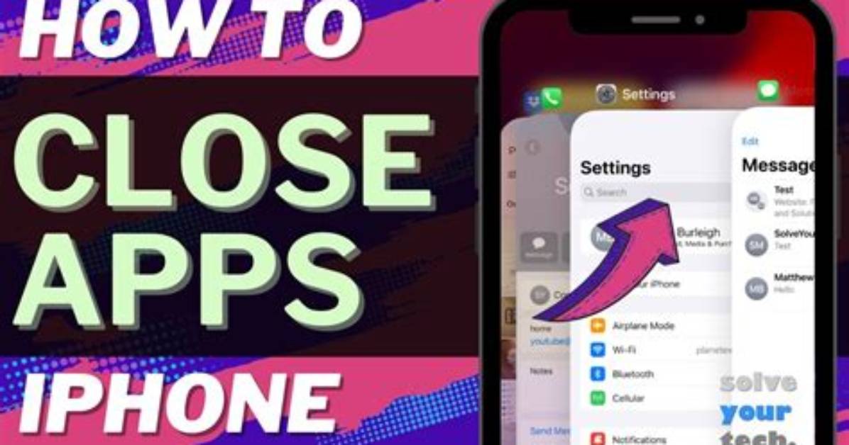 On Iphone 11 How to Close Apps?
