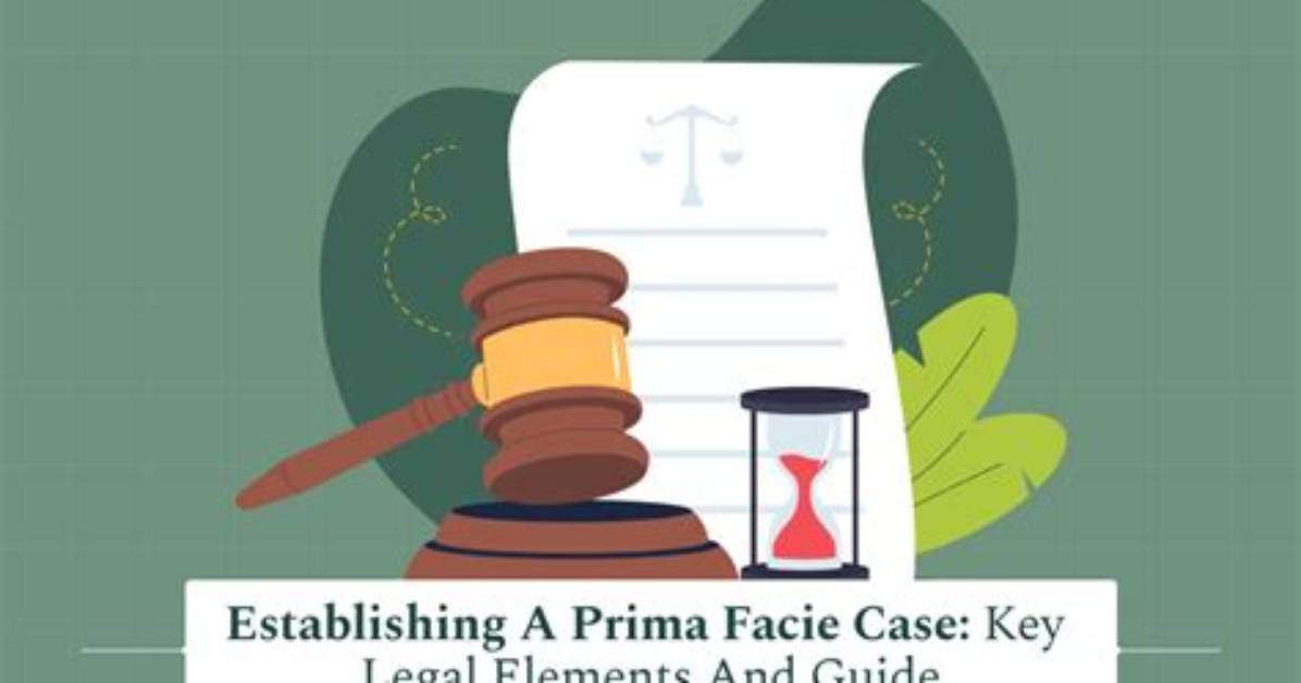 On Prima Facie Case?
