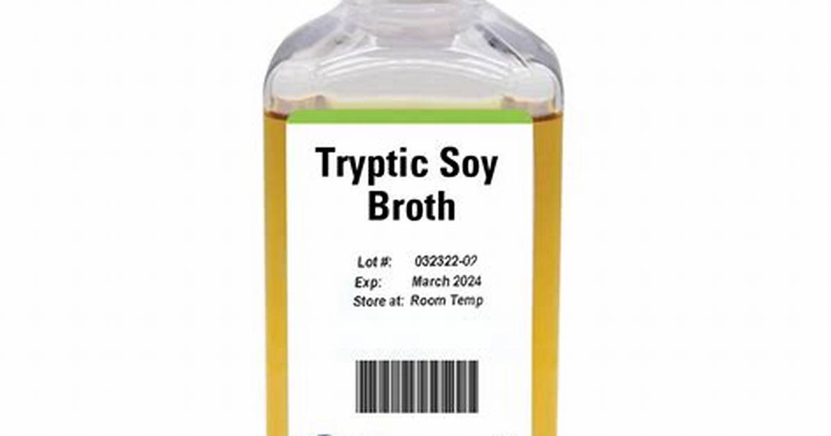 On Tryptic Soy Broth?