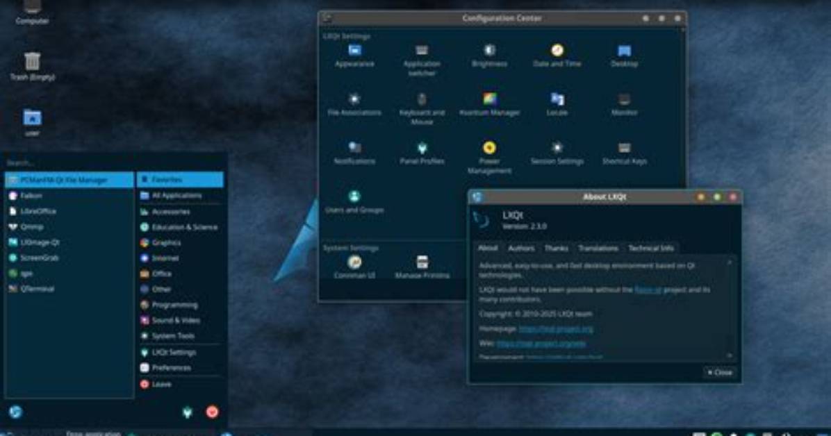 Openbox Vs. Lxqt