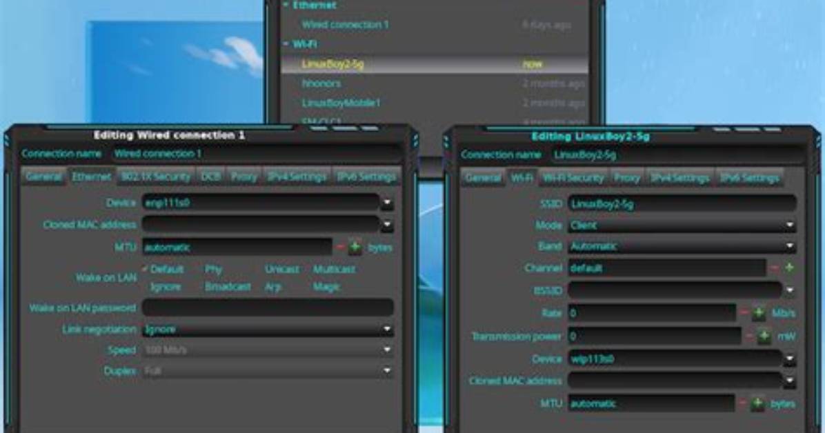 Openning Networkmanager's Edit Connections Window from Terminal