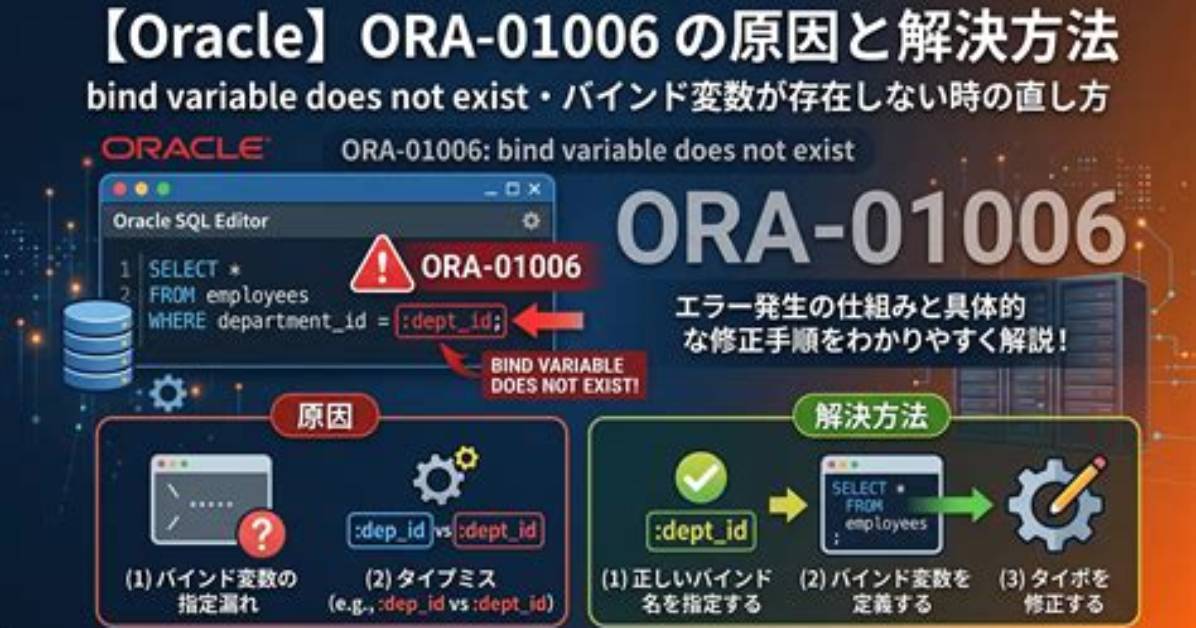 Ora-01007: Variable Not in Select List