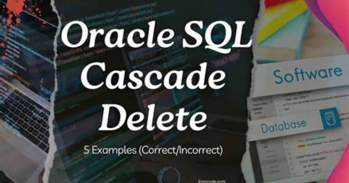 Oracle Cascade Delete
