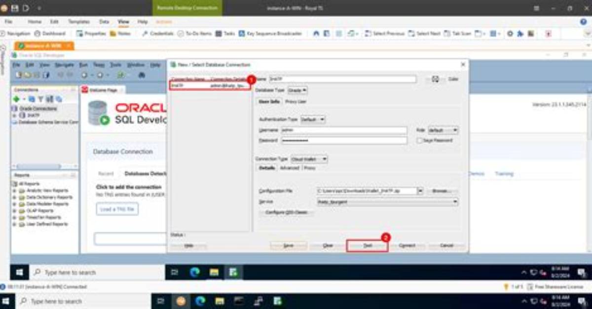 Oracle Sql Developer: Failure - Test Failed: the Network Adapter Could Not Establish the Connection?