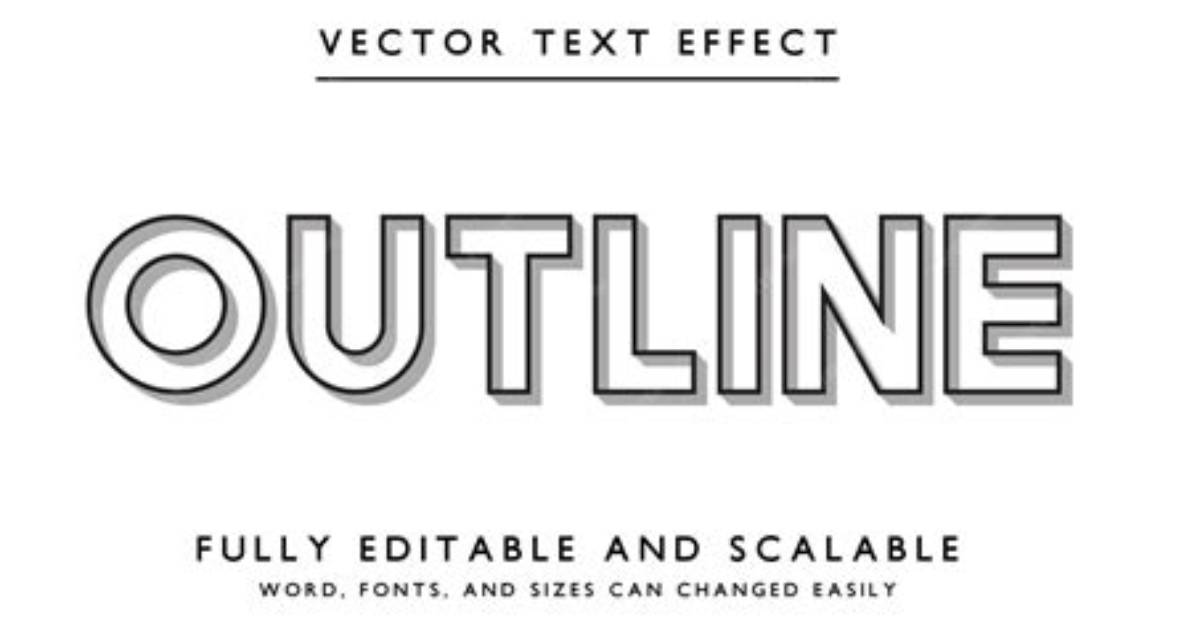 Outline Effect to Text