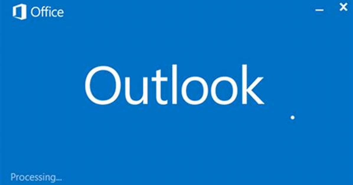 Outlook 2016 Hangs at Processing Starting or Loading Profile Screen?