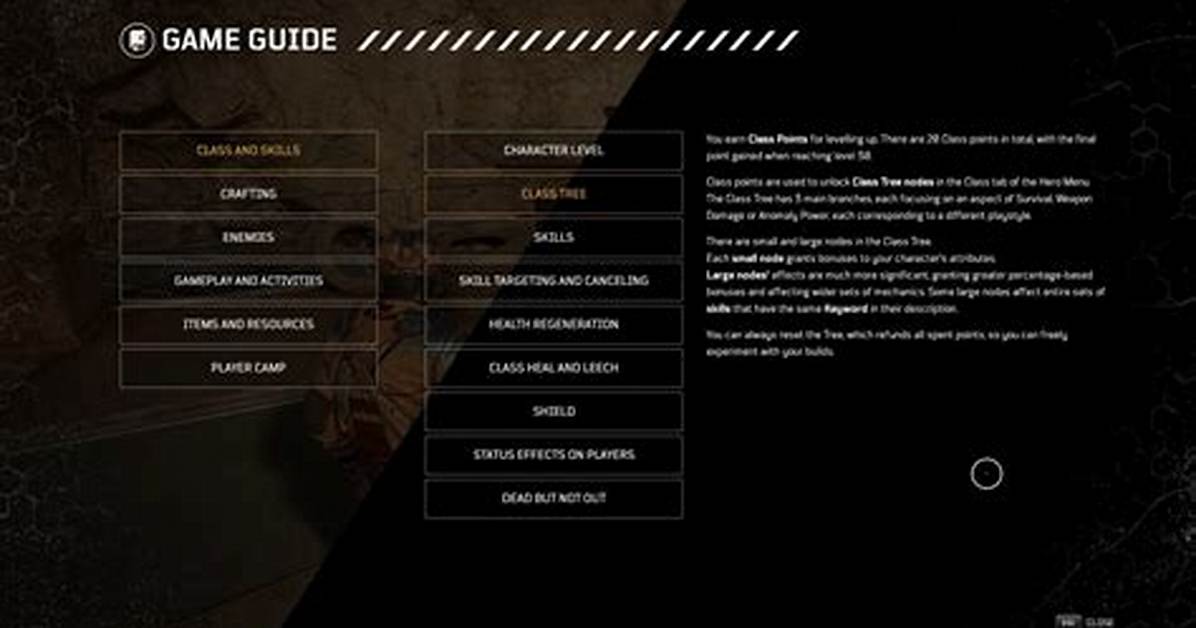 Outriders: How to Get Class Points?