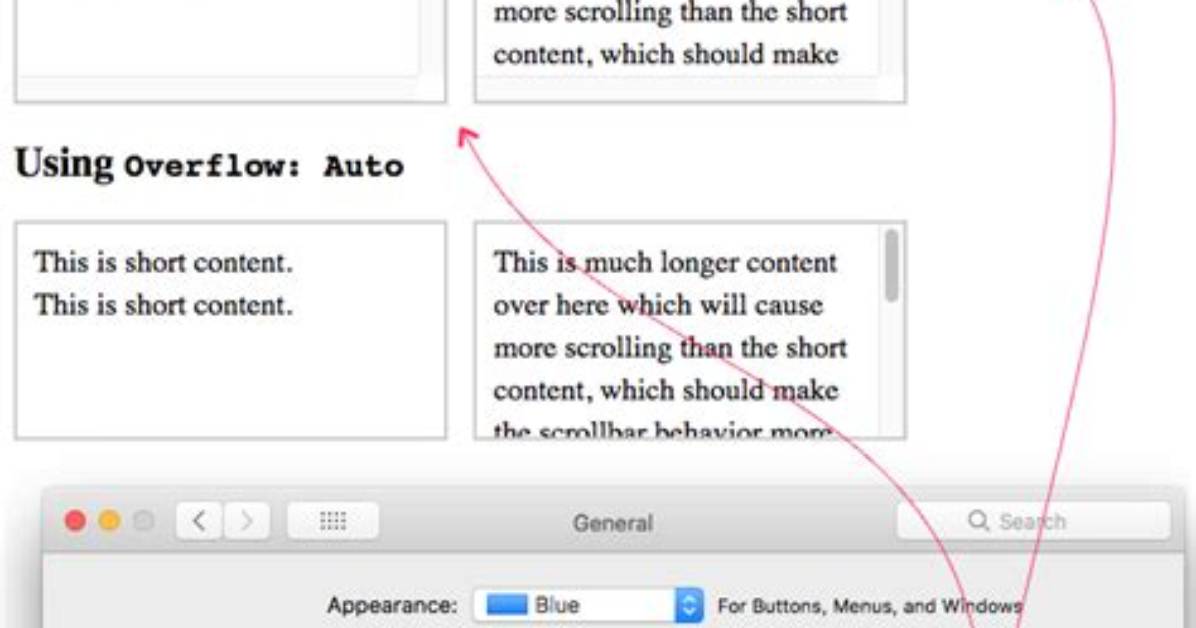Overflow Scroll Css Is Not Working in the Div
