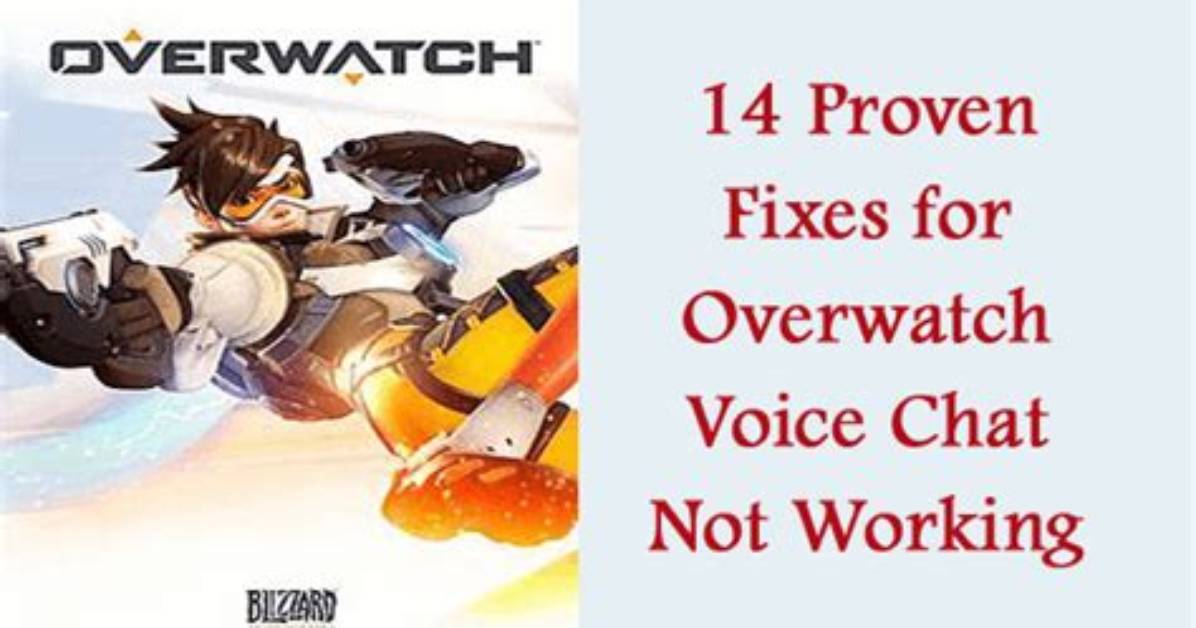 Overwatch Voice Chat Not Working Fix (2022)