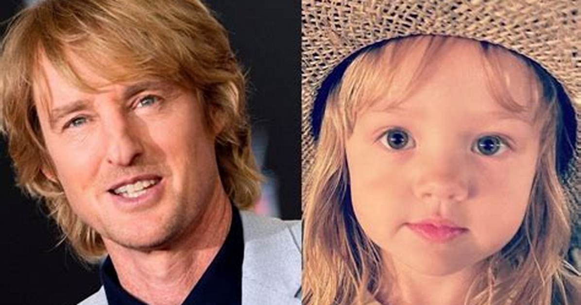 Owen Wilson Has Never Met His Daughter, Lyla – at 3, She’s the Spitting Image of Him