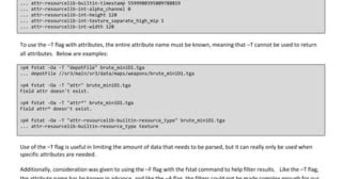 P4 Fstat Returning Only Files Missing from the Workspace