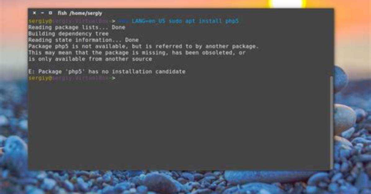 Package 'Openbsd-Inetd' Has No Installation Candidate