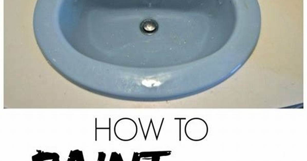 Paint for Plastic Sinks