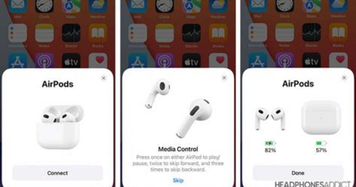 Pairing Apple Airpods as Headset