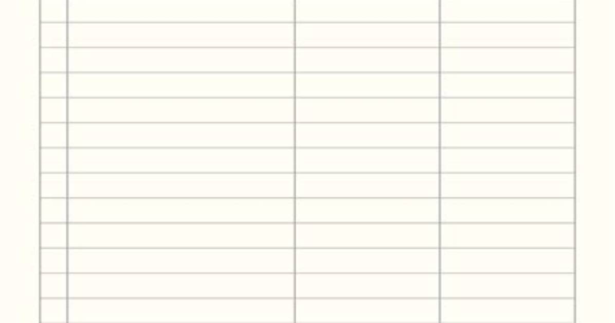 Pantry Inventory List