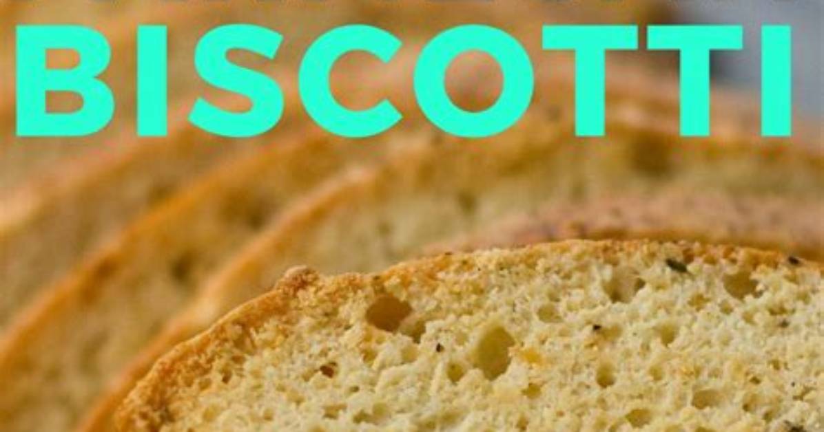 Parmesan Black Pepper Biscotti