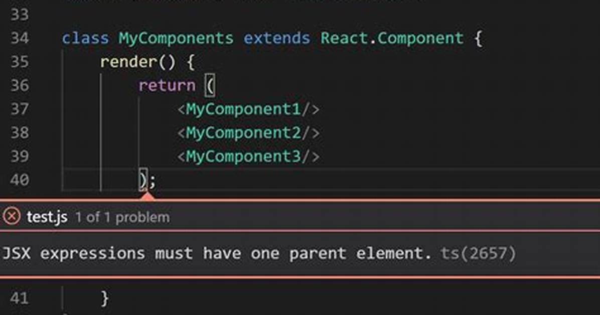 Parse Error: Adjacent Jsx Elements Must Be Wrapped in an Enclosing Tag