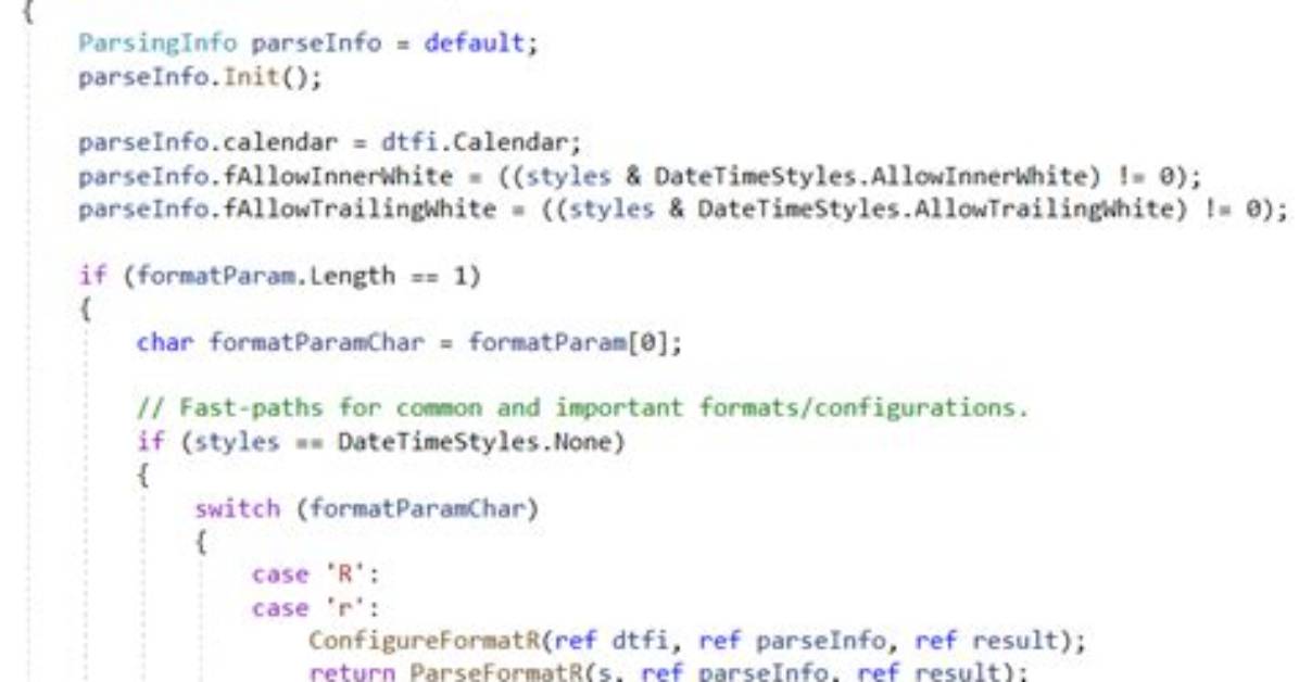 Parse String to Datetime in C#