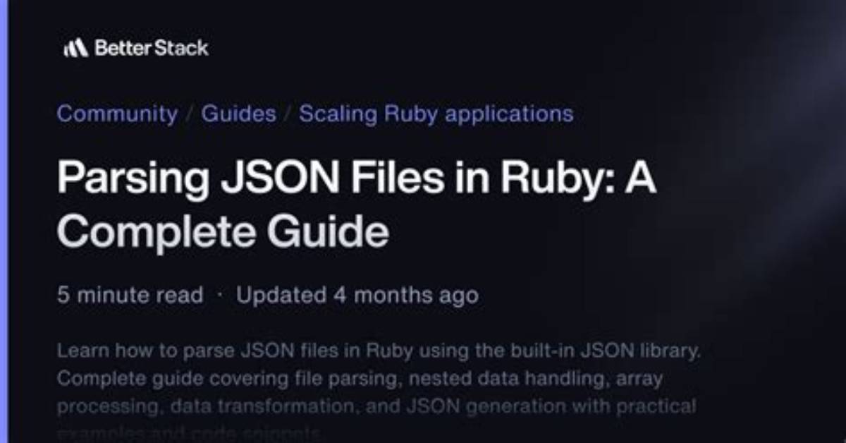 Parsing Json in Ruby (Like Xpath)