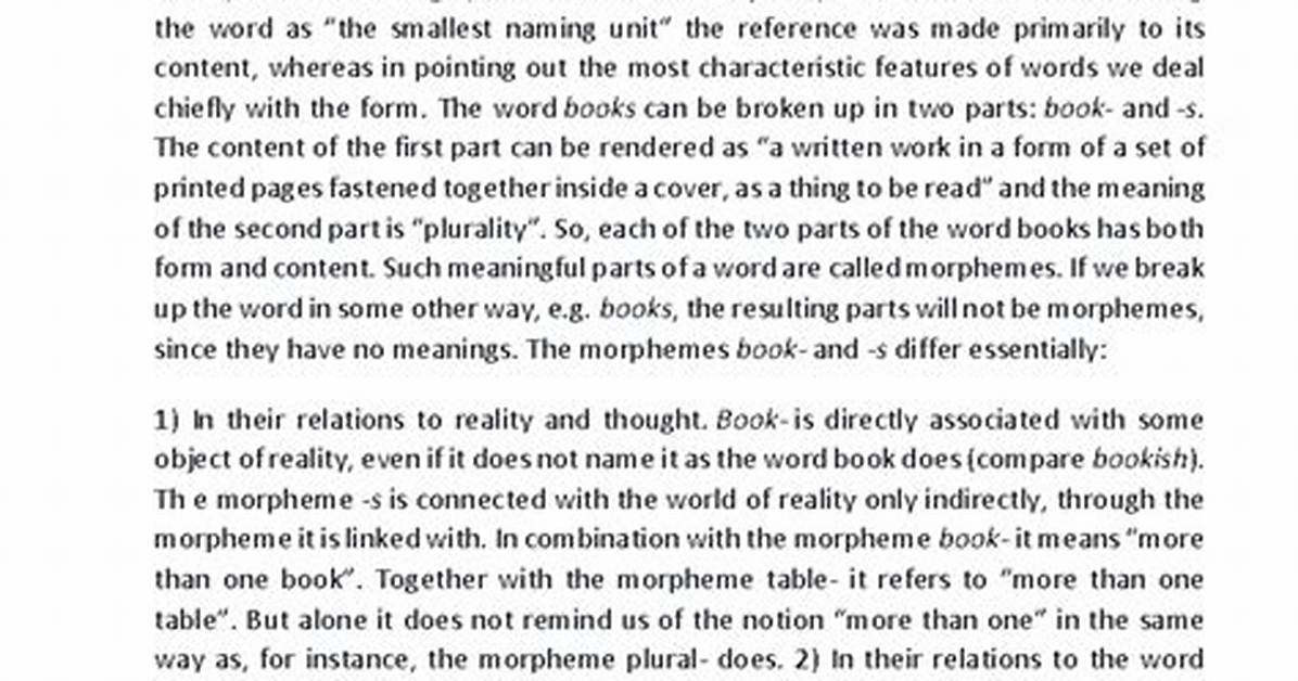 Part 1. Understanding the Structure