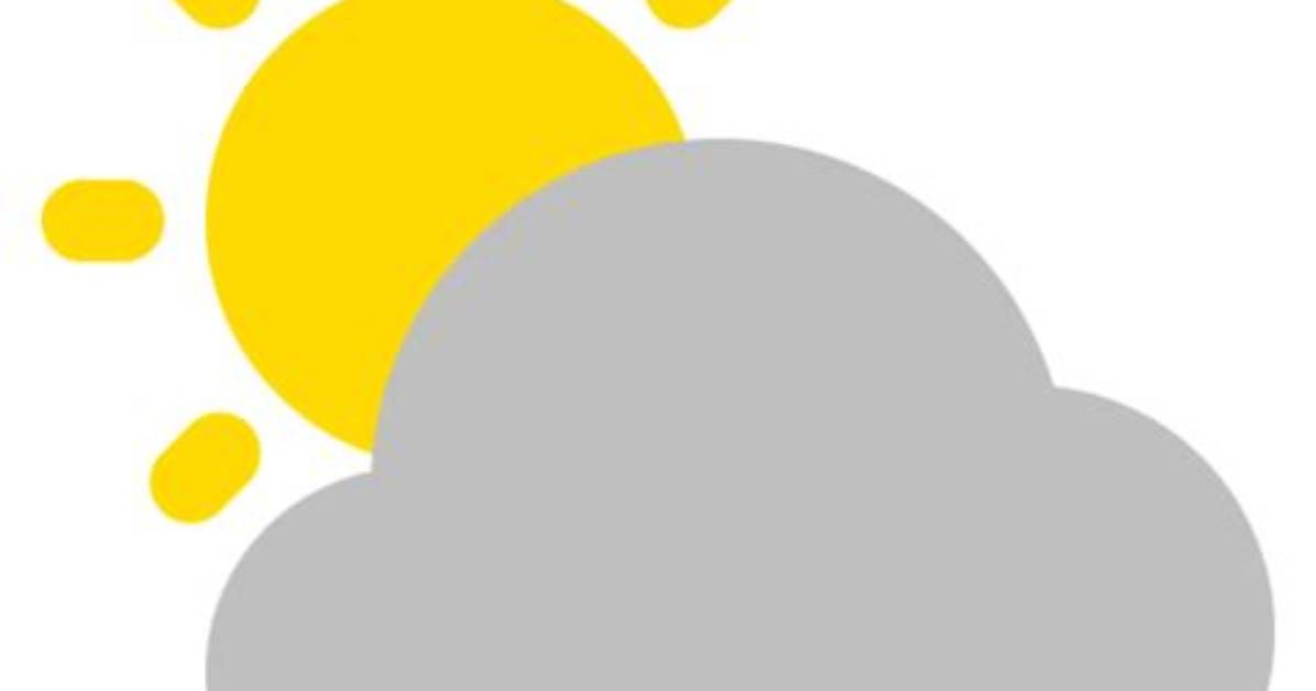 Partly Cloudy Weather Symbol