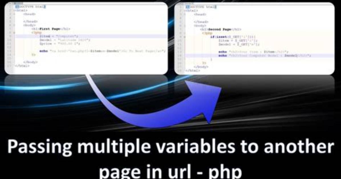 Passing Multiple Variables in Using Php and $_Get['']