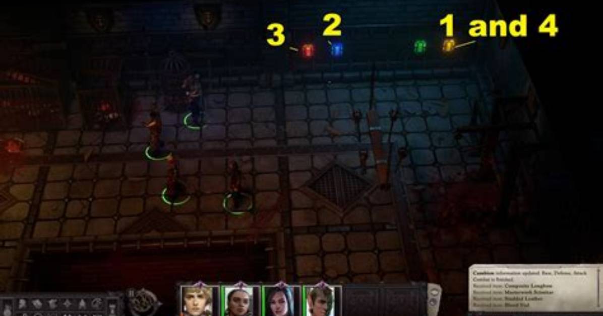 Pathfinder Wrath of the Righteous Maze and Colored Stone Puzzle Guide