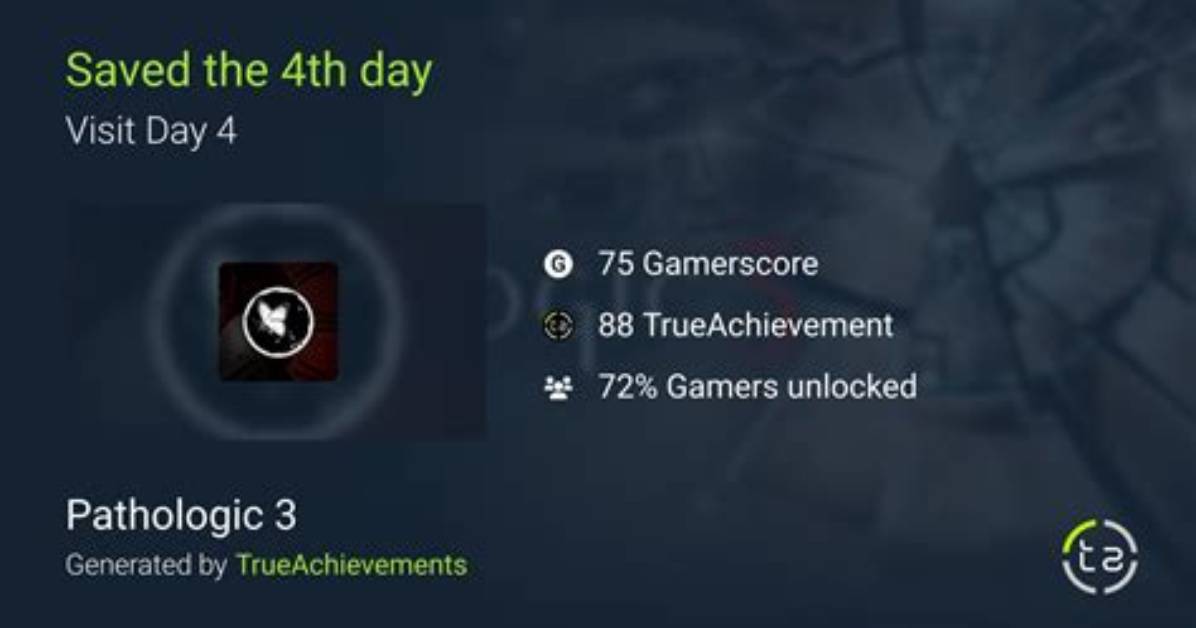 Pathologic 2 – Day by Day Complete Achievement Guide