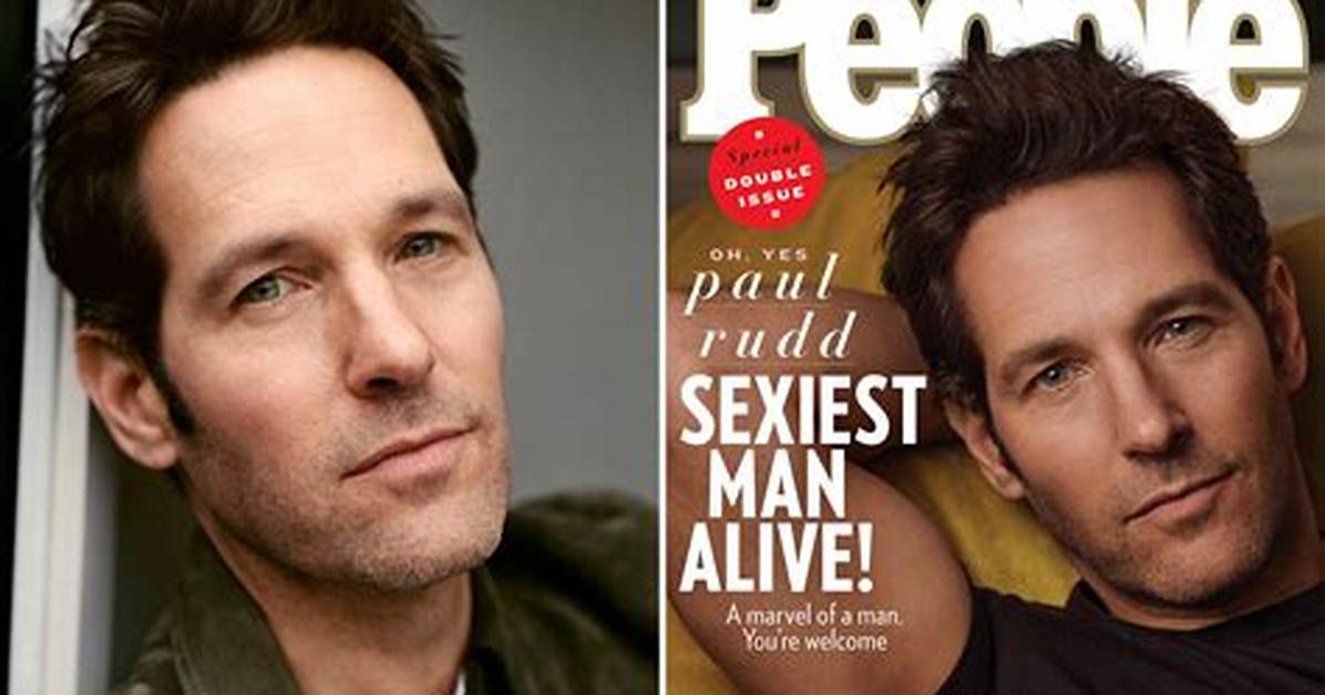 Paul Rudd Is People's 2021 Sexiest Man Alive!
