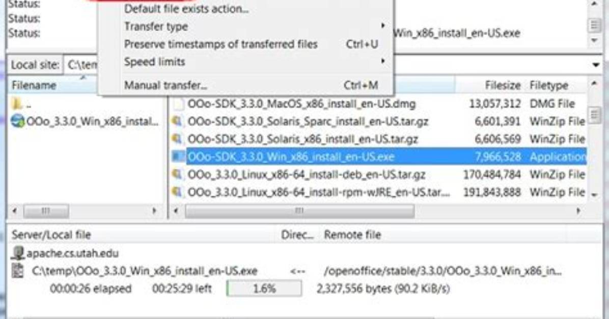 Pause Transfer on Filezilla and Continue Later (Will Shutdown My Pc)