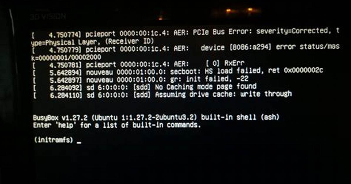 Pcie Bus Error Severity=Corrected