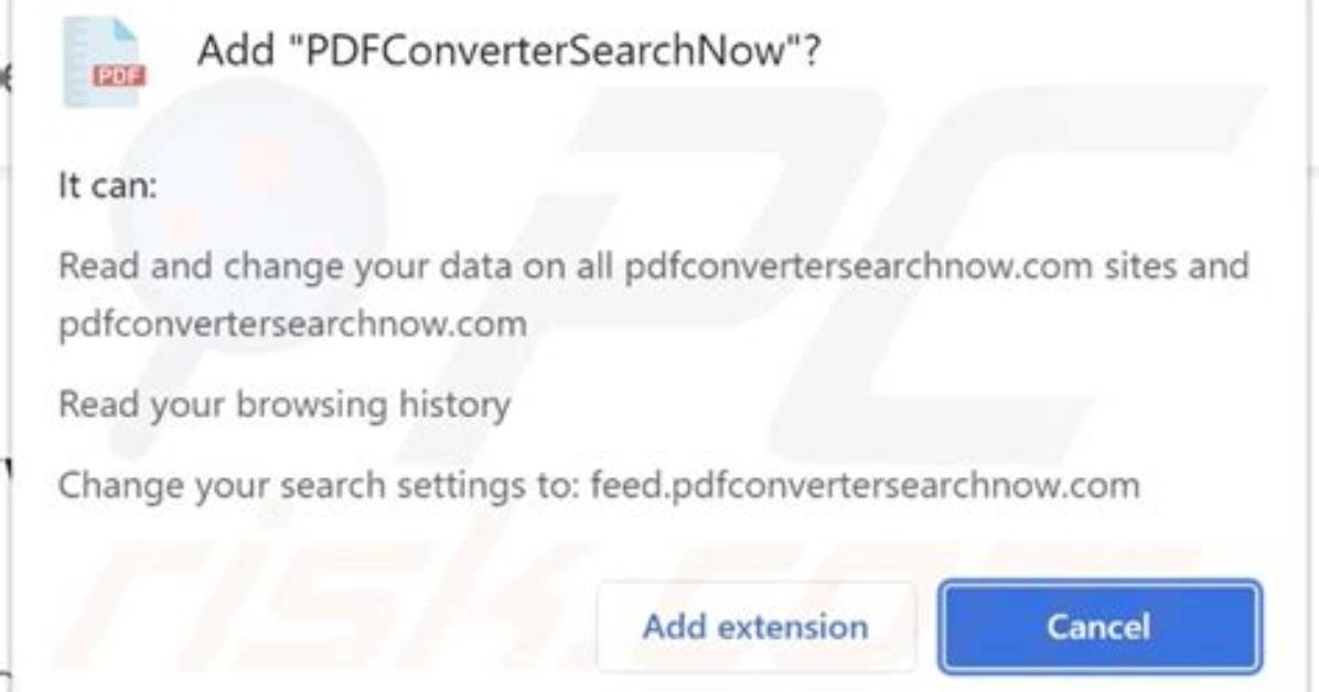 Pdfconvertersearchnow Browser Hijacker Removal Instructions