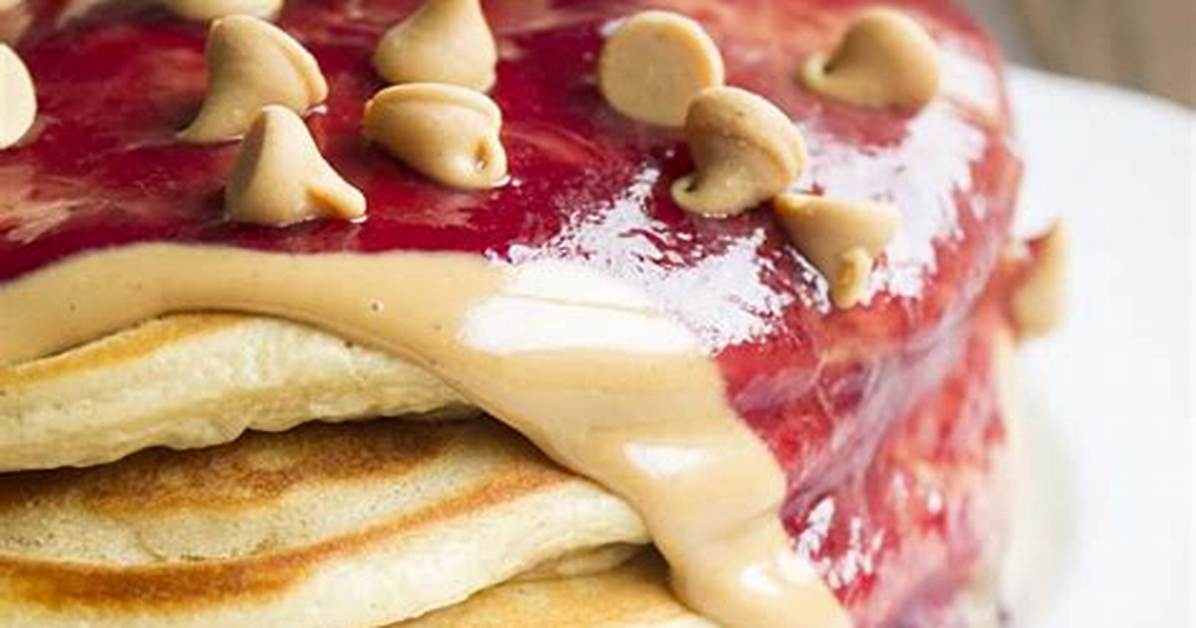 Peanut Butter and Jelly Pancakes