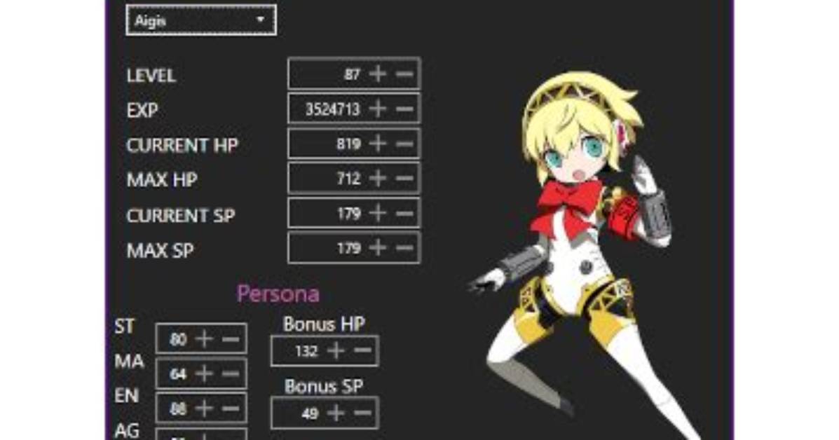 Persona Q2 Save Editor 3Ds