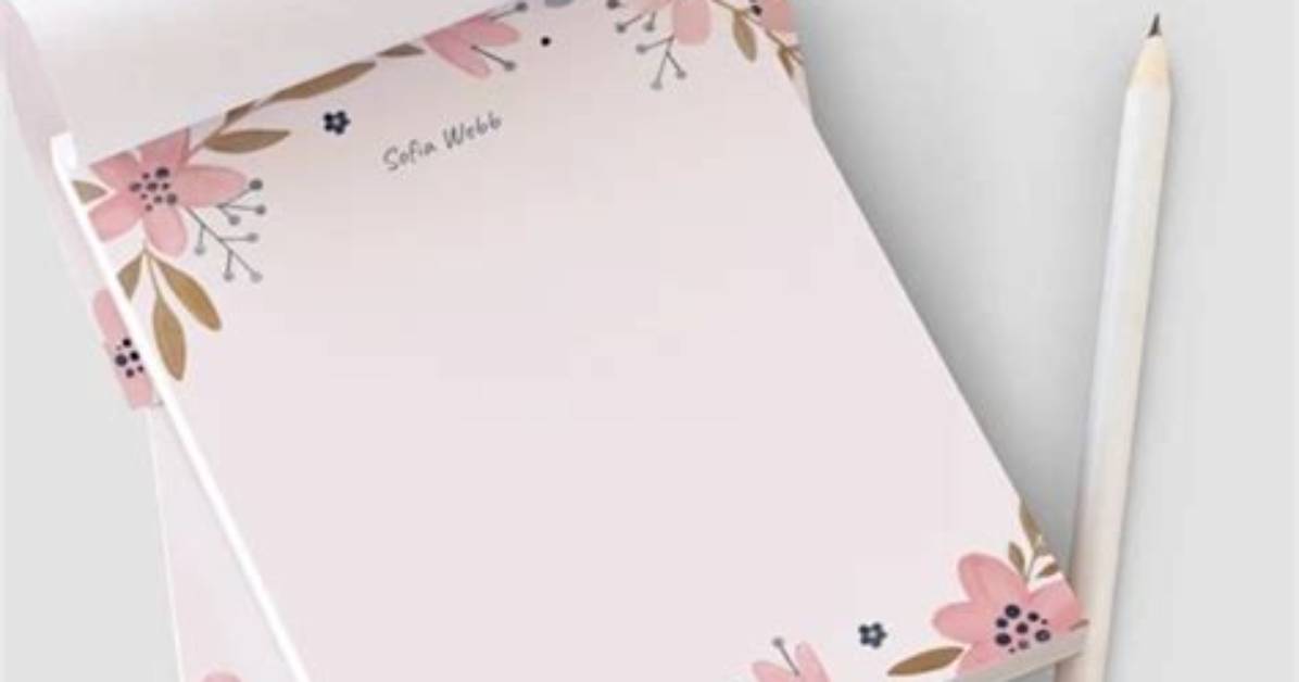 Personalized Notepads